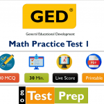 GED Math Practice Test 2020 Free PDF