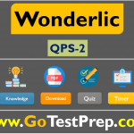 Wonderlic Test QPS 2020 PDF
