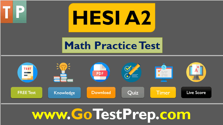 HESI A2 Math Practice Test 2023 Question Answers