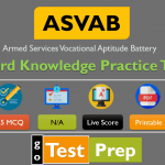 Free ASVAB Word Knowledge Practice Test 2021 PDF