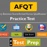 AFQT Practice Test 2021 Free Printable PDF with answers