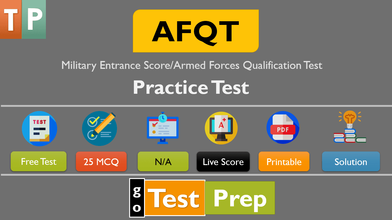 AFQT Practice Test 2023 Free Printable PDF With Answers Keys