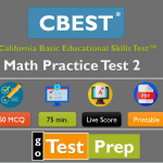 Free CBEST Math Practice Test 2022 (Full Set Questions Answers)