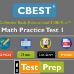 CBEST Math Practice Test 2021