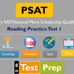 PSAT Reading Practice Test 2023 (PSAT/NMSQT/PSAT 10) Questions Answers