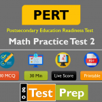 Free PERT Math Practice Test 2021 Florida’s Postsecondary Education Readiness Test