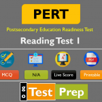 PERT Reading Practice Test 2020 (Free Printable PDF)