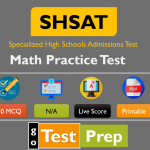 Free SHSAT Math Practice Test Question Answers 2023