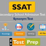 SSAT Synonym Practice Test 2021 Free Printable PDF