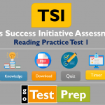 TSI Reading Practice Test 2021 (Sample Questions Answers)