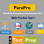 ParaPro Math Practice Test 2023 Questions Answers