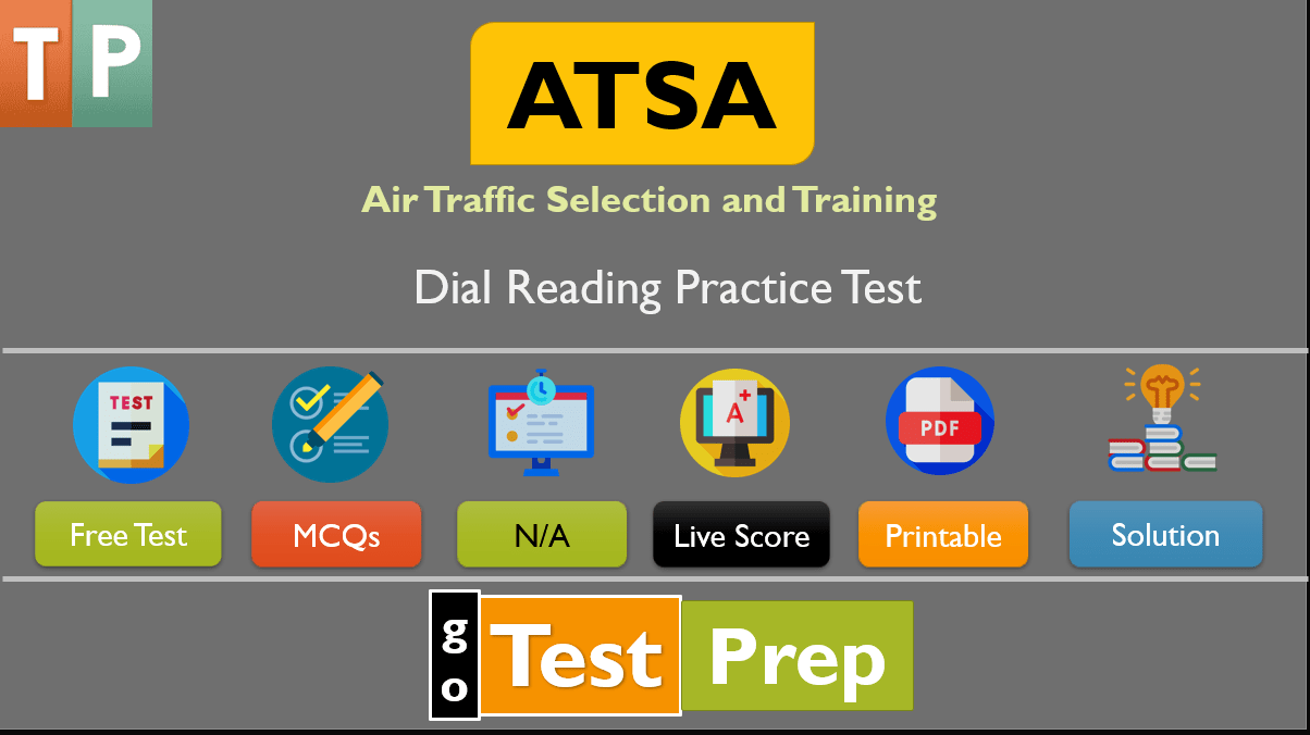ATSA Dial Reading Practice Test 2023 Air Traffic Controller Aptitude Test