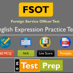 FSOT English Expression Practice Test: Foreign Service Officer