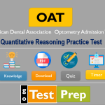 OAT Quantitative Reasoning Practice Test 2023