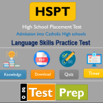HSPT Language Skills Practice Test 2023 (60 Questions Answers)