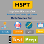HSPT Math Practice Test 2022 (64 Questions Answers):