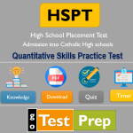 HSPT Quantitative Skills Practice Test 2022 (52 Questions & Answers)