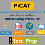 PiCAT Math Knowledge Practice Test 2023