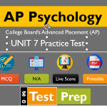 AP Psychology UNIT 7 Practice Test 2023 (Motivation, Emotion, and Personality)