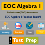 EOC Algebra 1 Practice Test #1