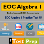 EOC Algebra Practice Test #5