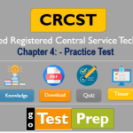 IAHCSMM CRCST Practice Test – Chapter 4 Questions Answers
