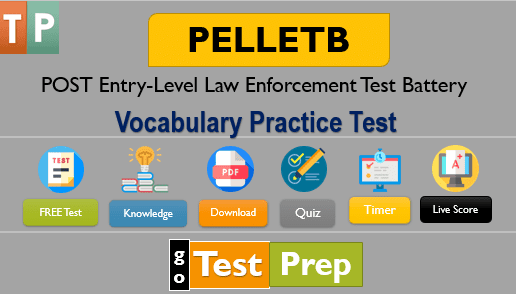 PELLETB Vocabulary Practice Test 2023