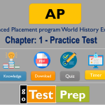 AP World History Practice Test Chapter 1 Quiz Questions Answers