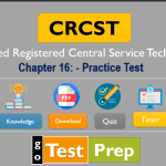IAHCSMM CRCST Practice Test – Chapter 16 (Certified Registered Central Service Technician) Practice Test.